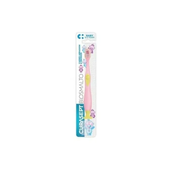 CURASEPT BIOSMALTO BROSSE A DENTS BEBE 0-3 ANS CURASEPT BIOSMALTO BROSSE A DENTS BEBE 0-3 ANS