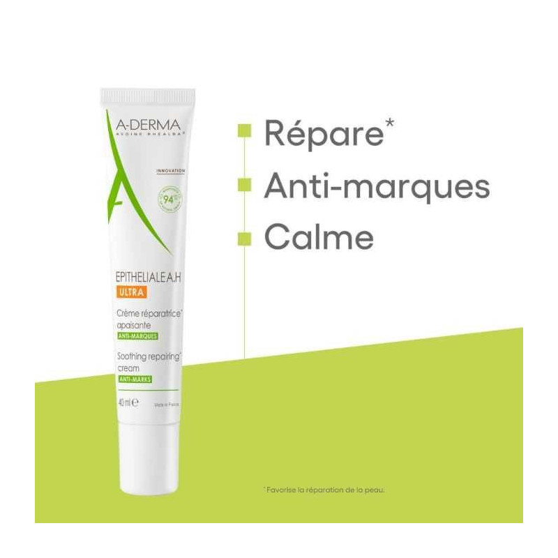 ADERMA EPITHELIALE AH ULTRA CREME REPARATRICE APAISANTE 40 ML