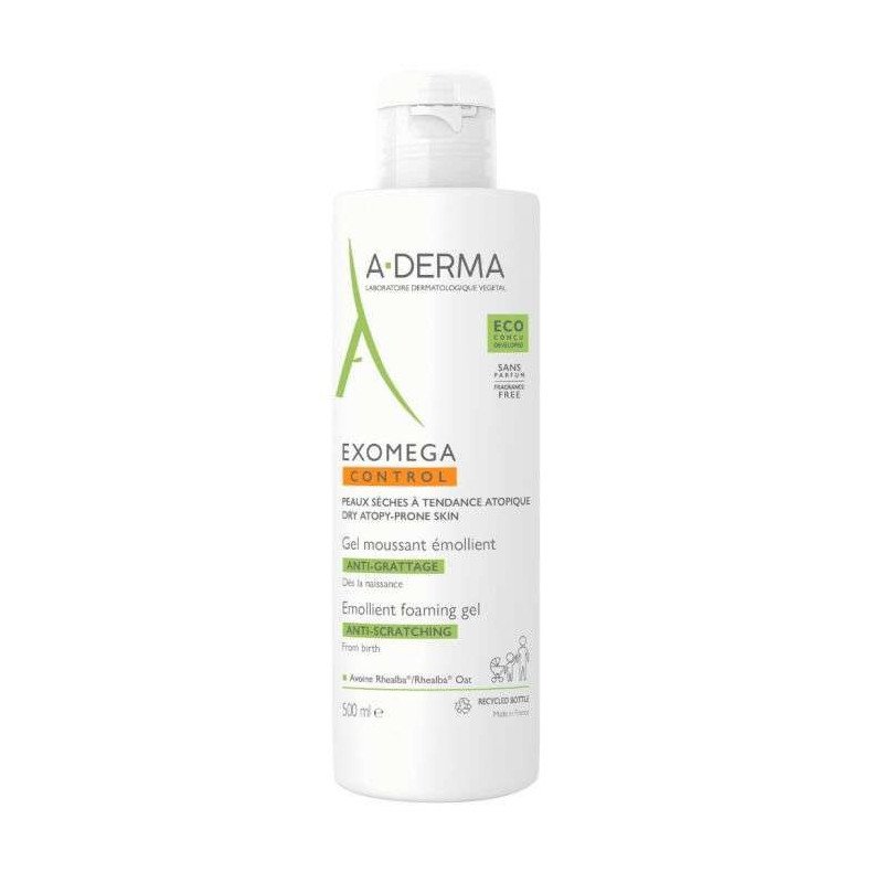 ADERMA EXOMEGA CONTROL GEL MOUSSANT EMOLLIENT 500 ML