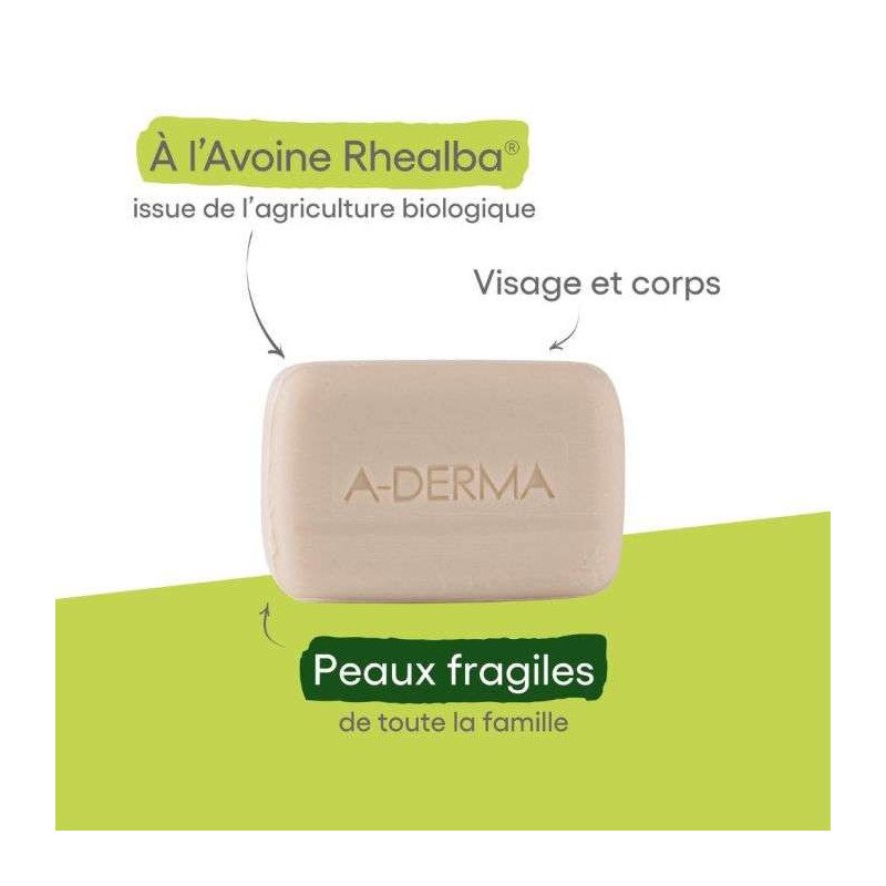 ADERMA PAIN DERMATOLOGIQUE APAISANT LAIT D'AVOIN 100 G