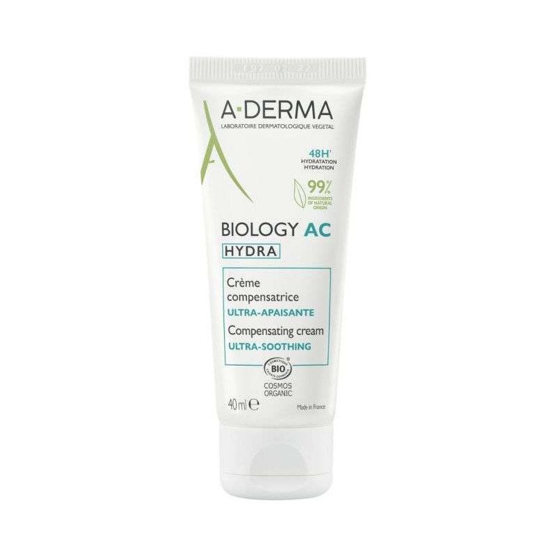 ADERMA PHYS AC HYDRA CREME VISAGE HYDRATANTE COMPENSATRICE