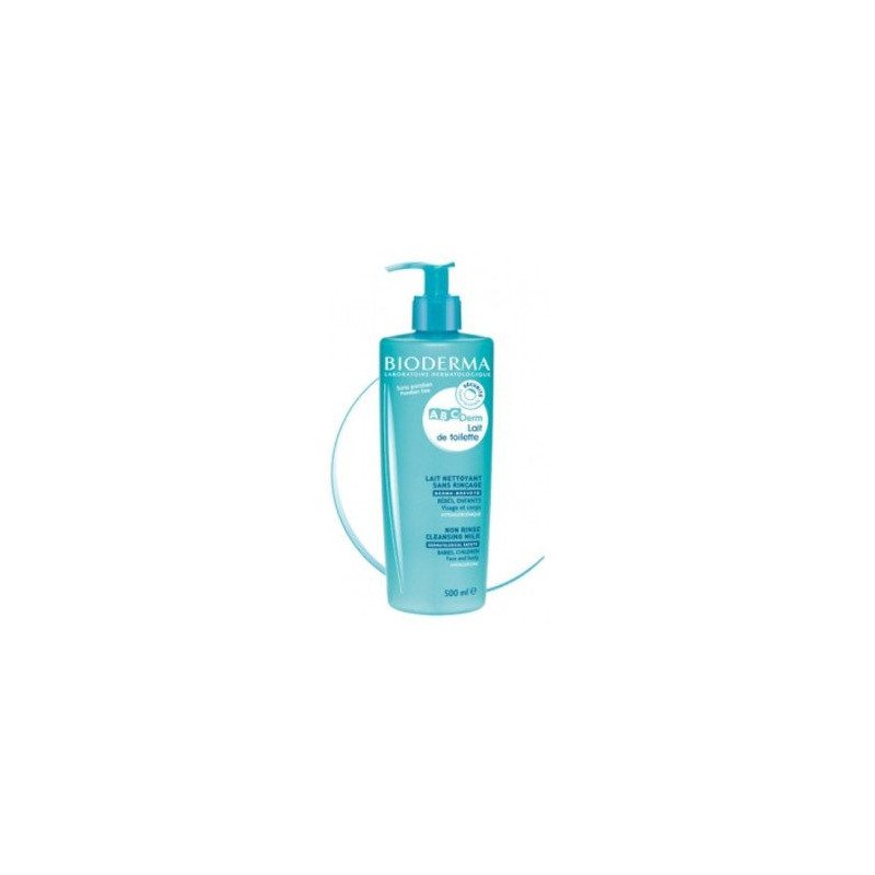 BIODERMA ABCDERM LAIT DE TOILETTE SANS RINCAGE 500 ML BIODERMA ABCDERM LAIT DE TOILETTE SANS RINCAGE 500 ML