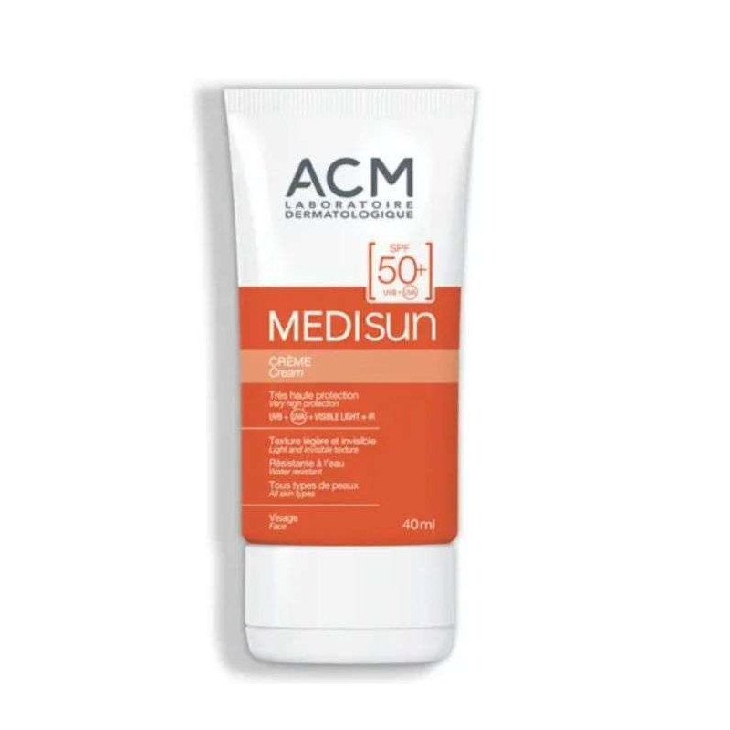 ACM MEDISUN CREME SOLAIRE INVISIBLE SPF 50+