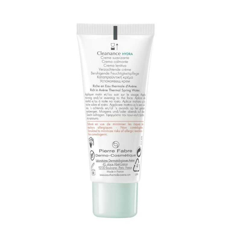 AVENE CLEANANCE HYDRA CREME APAISANTE 40 ML