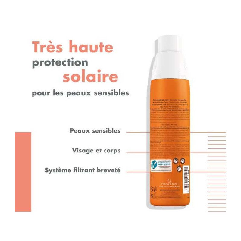 AVENE SOLAIRE EAU THERMAL SPRAY SPF50+ 200 ML