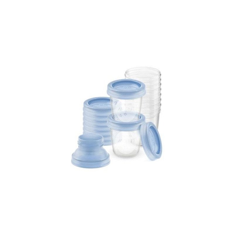 AVENT SET POTS DE CONSERVATION POUR LAIT MATERNEL 180 ML/6OZ AVENT SET POTS DE CONSERVATION POUR LAIT MATERNEL 180 ML/6OZ