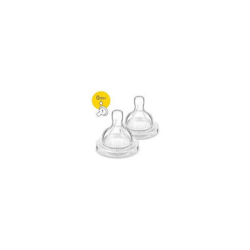 AVENT CLASSIQUE 2 TETINES- 0M+ / 1T