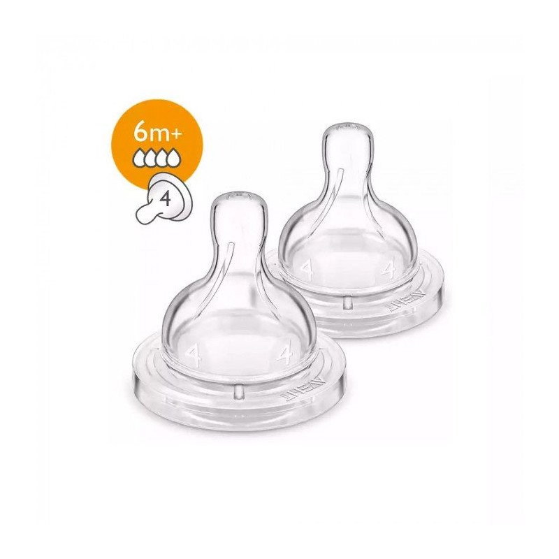 AVENT CLASSIQUE 2 TETINES-6M+ / 4T AVENT CLASSIQUE 2 TETINES-6M+ / 4T