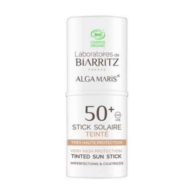 BIARRITZ ALGAMARIS STICK SOLAIRE TEINTE SPF 50+ BIARRITZ ALGAMARIS STICK SOLAIRE TEINTE SPF 50+