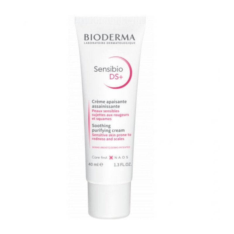 BIODERMA SENSIBIO DS+ CREME 40 ML APAISANTE ET ASSAINISSANTE