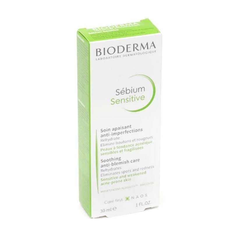 BIODERMA SEBIUM SENSITIVE SOIN APAISANT ANTI IMPERFECTION 30 ML BIODERMA SEBIUM SENSITIVE SOIN APAISANT ANTI IMPERFECTION 30 ML