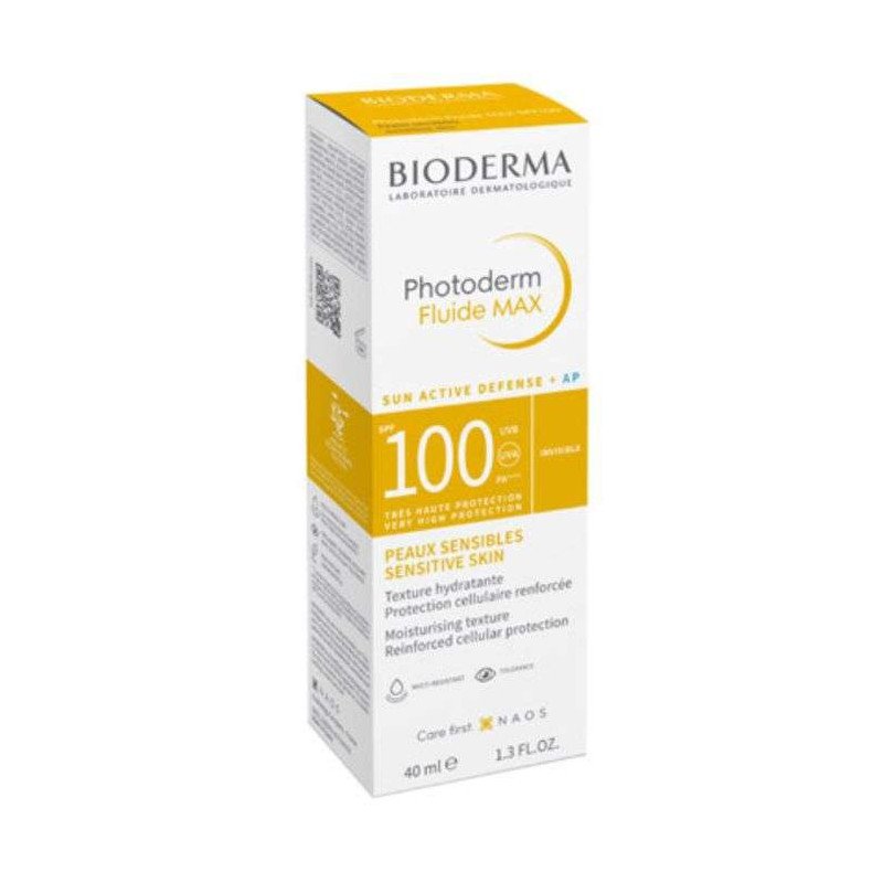 BIODERMA PHOTODERM MAX FLUIDE SPF 100 INVISIBLE 40 ML