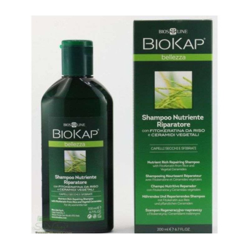 BIOKAP BELLEZZA SHAMPOING NOURRISSANT REPARATEUR 200 ML