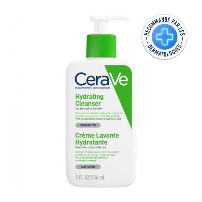 CERAVE CREME LAVANTE HYDRATANTE 236 ML