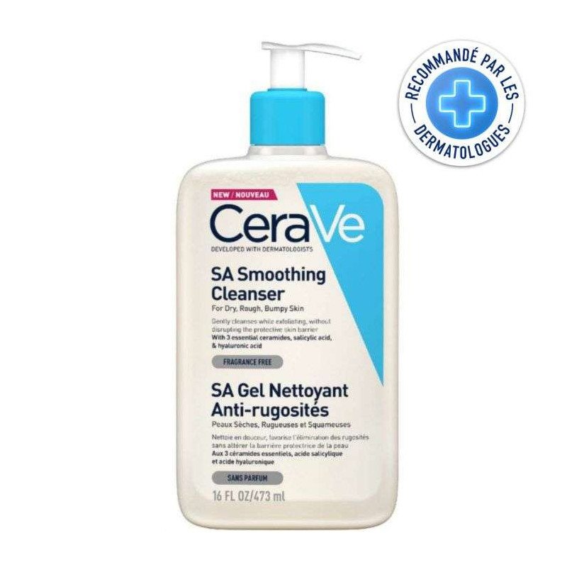 CERAVE SA GEL NETTOYANT ANTI RUGOSITES 473 ML