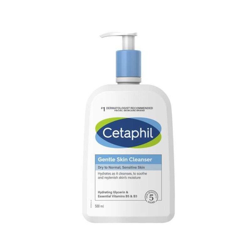 CETAPHIL NETTOYANT DOUX PEAUX SENSIBLES SECHES A NORMALES 500 ML