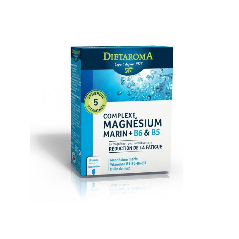 DIETAROMA COMPLEXE MAGNESIUM MARIN+ B6 ET B5 DIETAROMA COMPLEXE MAGNESIUM MARIN+ B6 ET B5