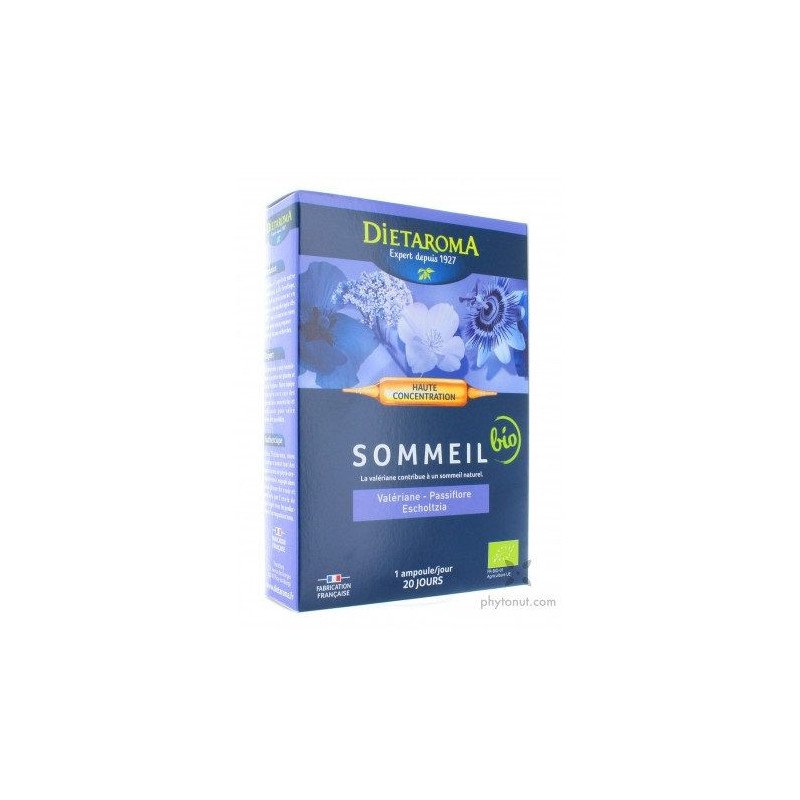 DIETAROMA C.I.P. SOMMEIL BIO 20 AMPOULES DIETAROMA C.I.P. SOMMEIL BIO 20 AMPOULES