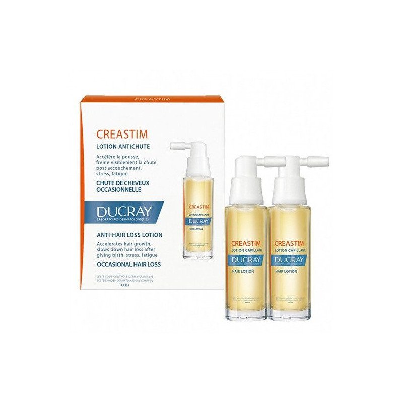 DUCRAY CREASTIM LOTION ANTICHUTE 2*30 ML