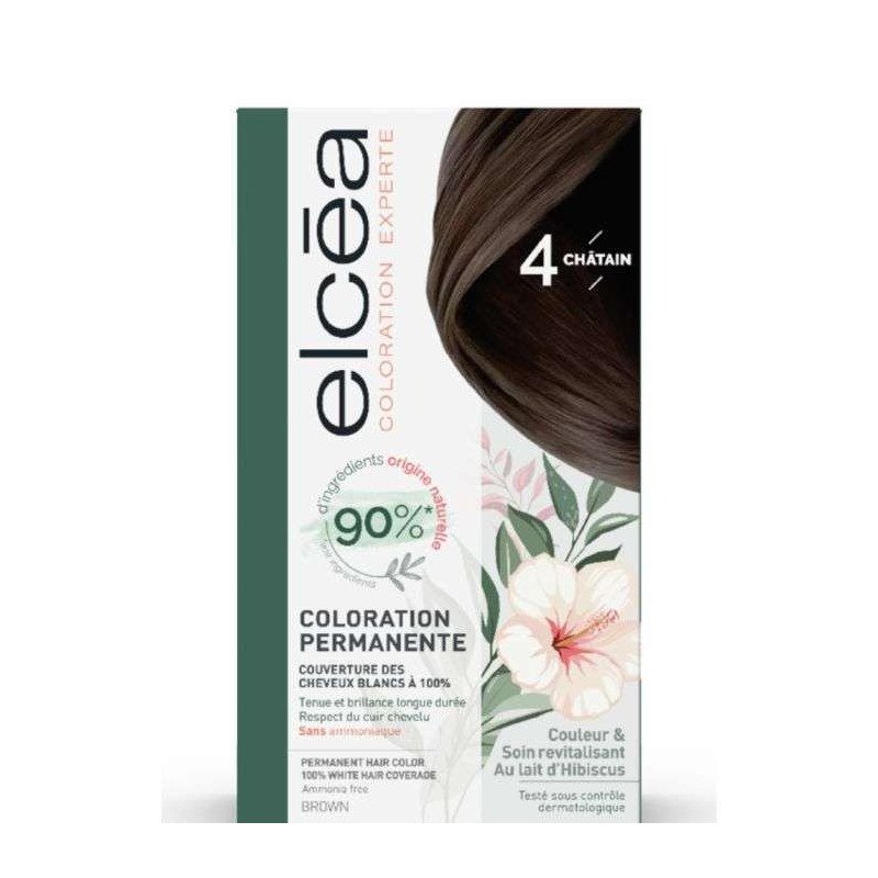 ELCEA COLORATION PERMANENTE N 4 CHATAIN