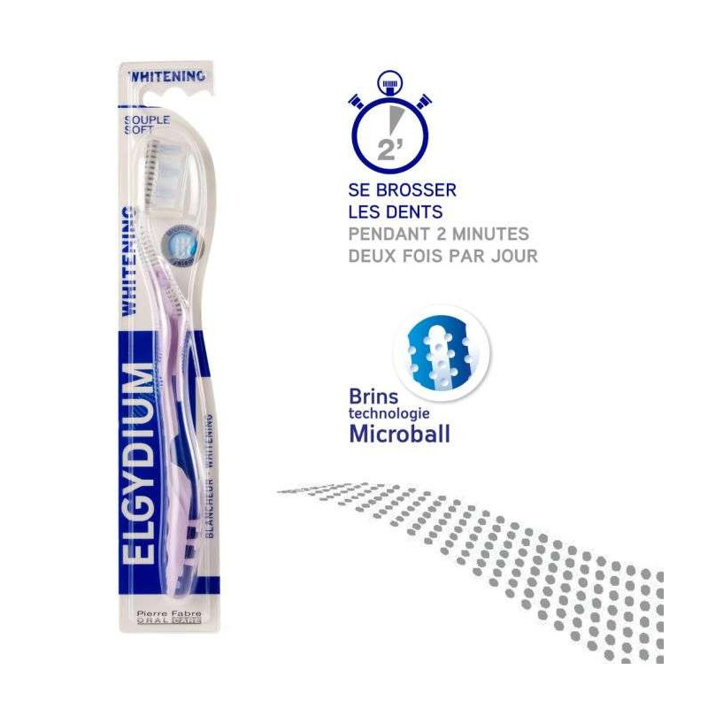 ELGYDIUM BROSSE A DENTS BLANCHEUR SOUPLE