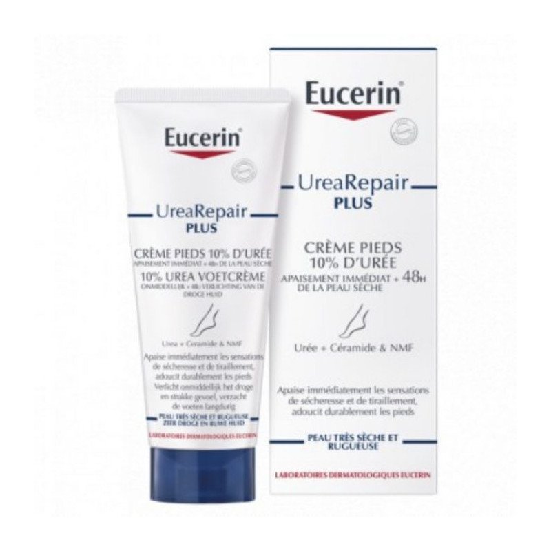 EUCERIN UREA REPAIR PLUS CREME PIEDS 10% D'UREE 100 ML EUCERIN UREA REPAIR PLUS CREME PIEDS 10% D'UREE 100 ML