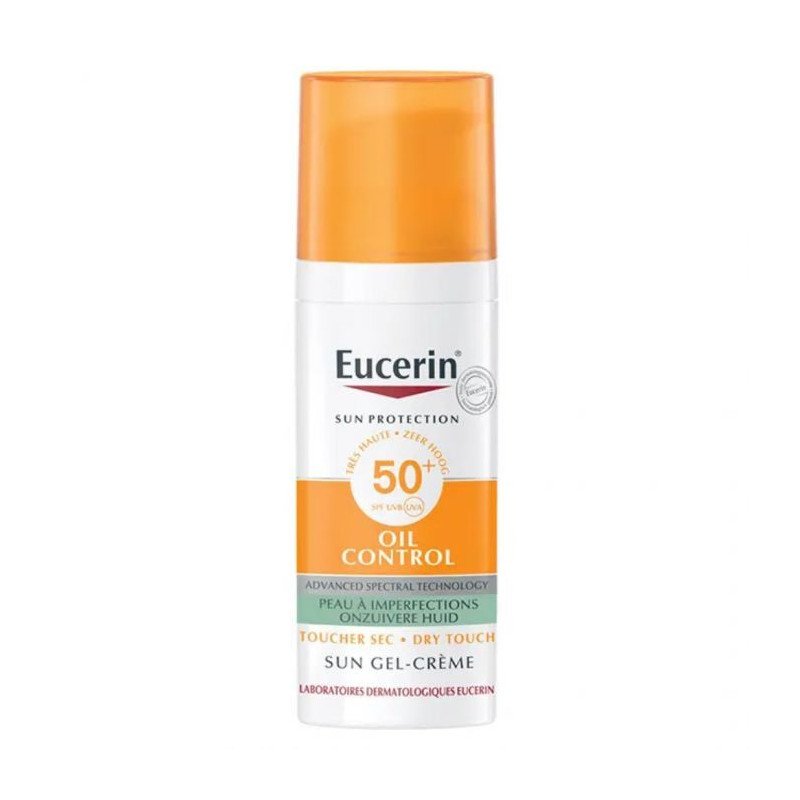 EUCERIN SUN PROTECTION 50 ML OIL CONTROLE GEL CREME SPF 50+