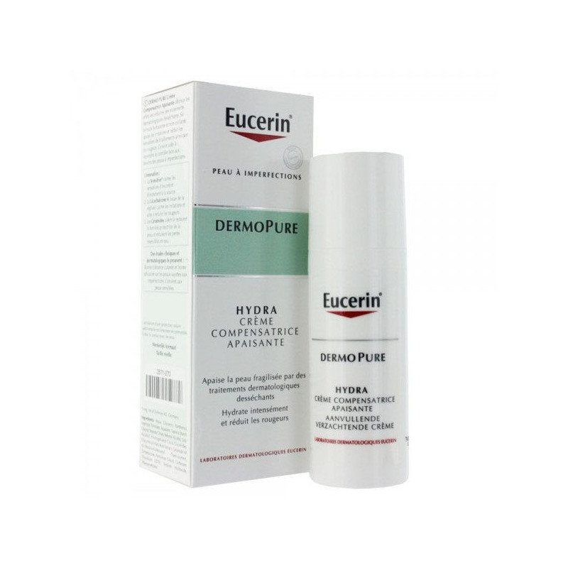EUCERIN DERMOPURE HYDRA CREME COMPENSATRICE APAISANTE 50 ML EUCERIN DERMOPURE HYDRA CREME COMPENSATRICE APAISANTE 50 ML
